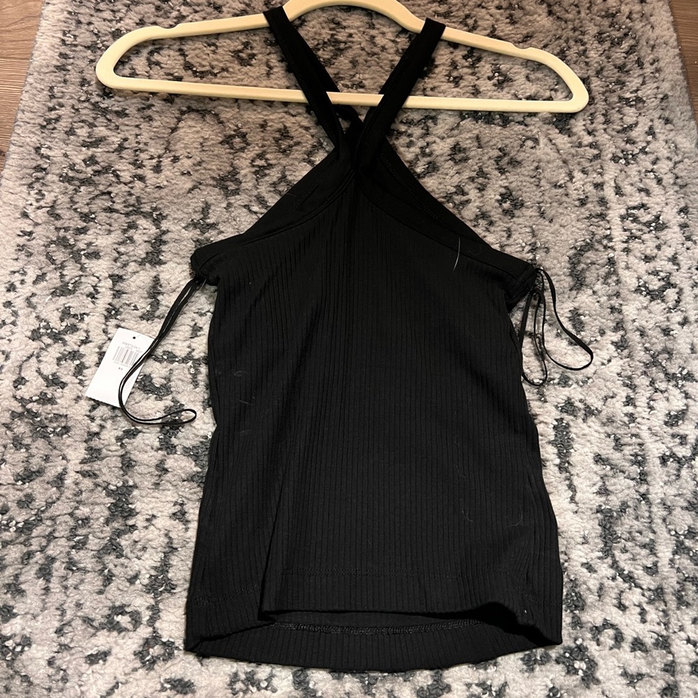 Old Navy Black Cross-Strap Camisole